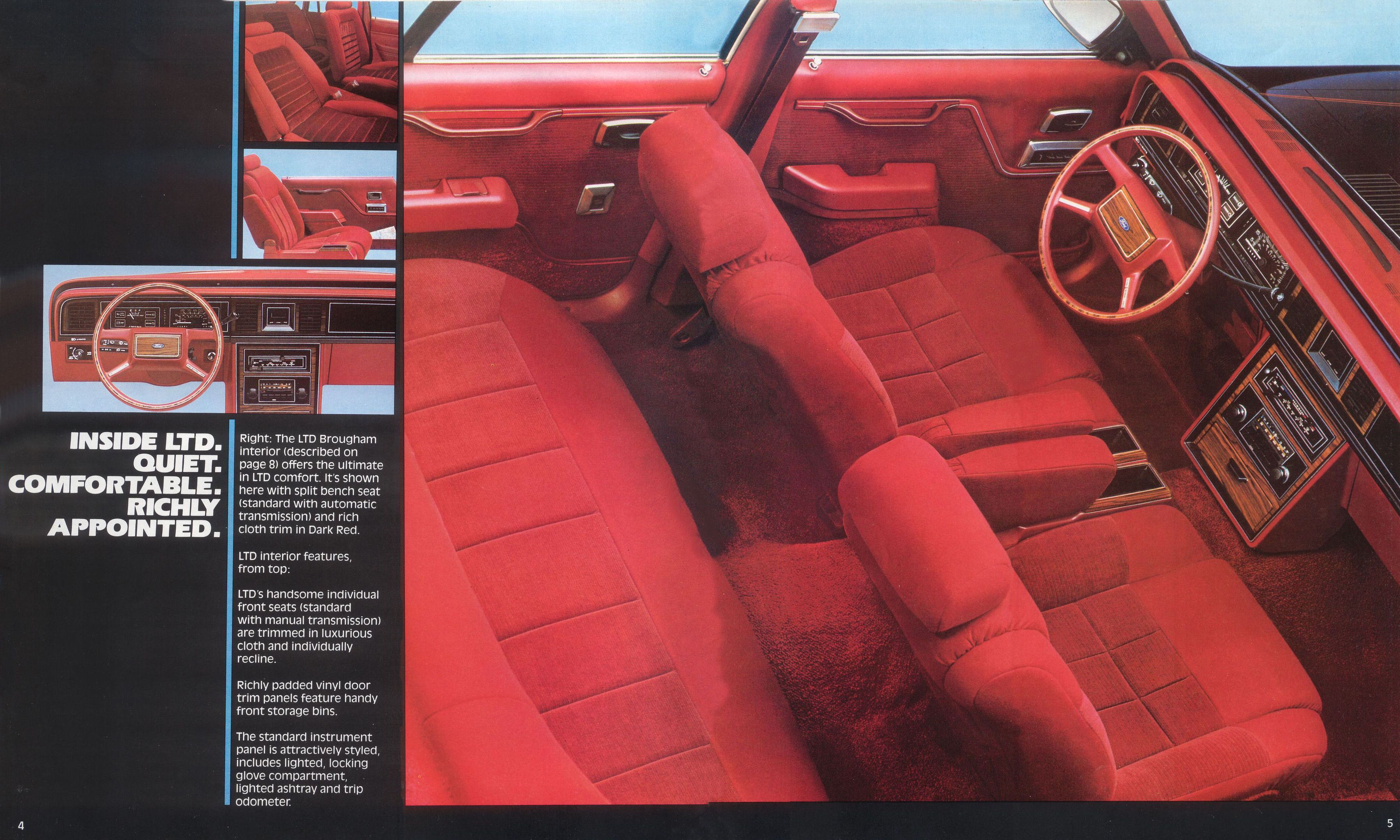 1983 Ford LTD Brochure Page 4